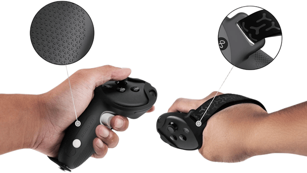BoboVR G3 Controller Holdere til Meta Quest 3 og 3S Sort