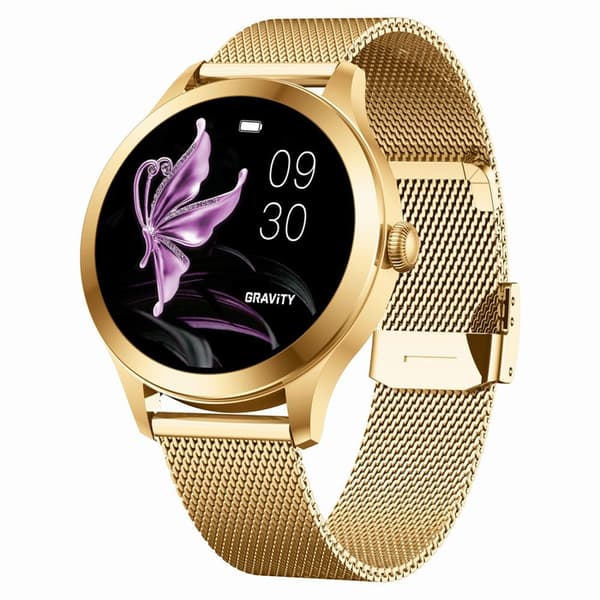 Damsmartwatch GRAVITY GT25-1 PRO - AMOLED, Extra rem (sg039a)