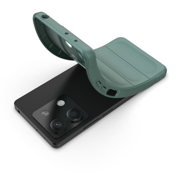 Xiaomi Redmi Note 13 5G Gaming Stødsikkert Etui, Grøn