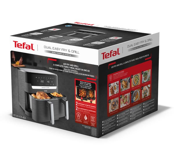 TEFAL EY901810 2-KAMMERS FRITØGER