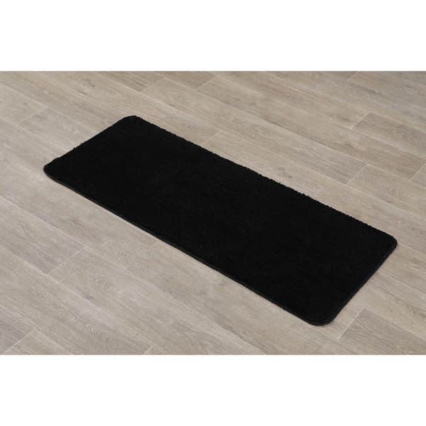 Badeværelsestæppe 50x120 Marlet Sort
