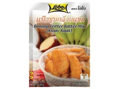Dej til stegte bananer 85g Lobo
