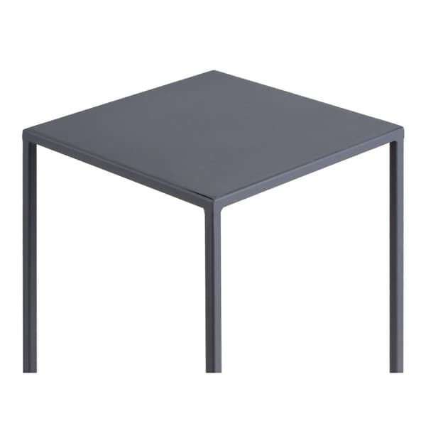 Stående blomställning 40 cm grafit