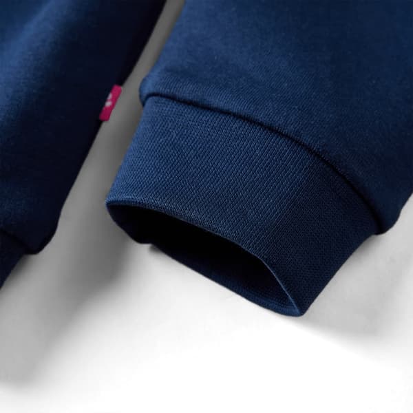 Børnesweatshirt, marineblå, 104