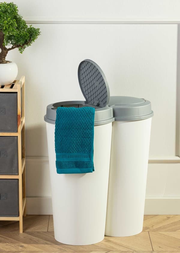 Dobbelt affaldsbeholder 50 L