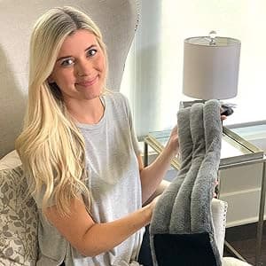 Mjuk luktfri värmande varmvattenflaska grå