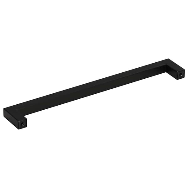 vidaXL skabsgreb, 5 stk., sort, 224 mm, rustfrit stål