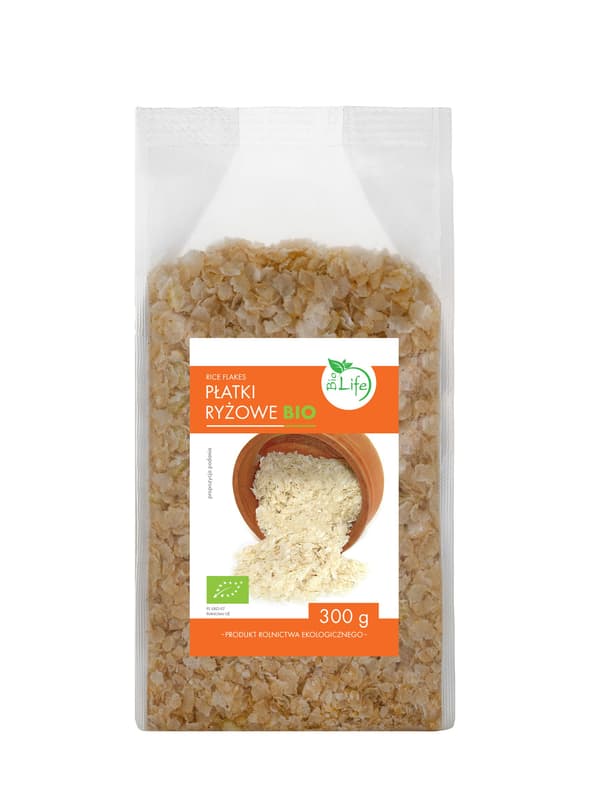 Luomu riisihiutaleet 300g