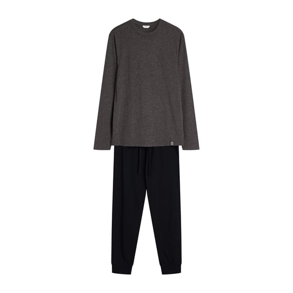 Mike Henderson Herrepyjamas | Grå, Sort L