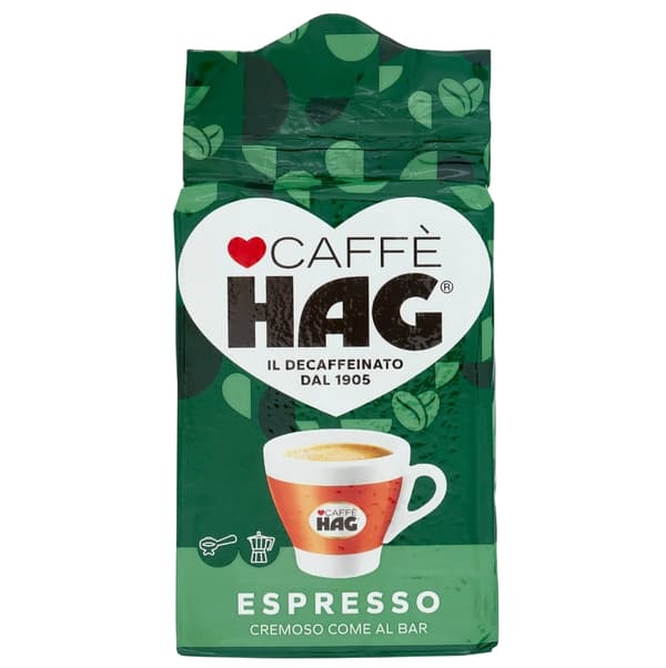 Caffè Hag malet kaffe espresso 250g