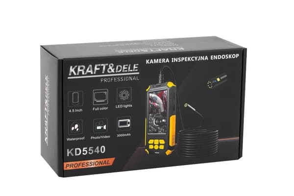 Endoskooppinen kamera 3000mAh KD5540