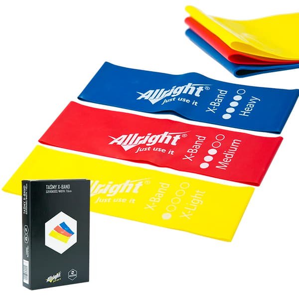 X-BAND ALLRIGHT-TEJPER 7,6 cm