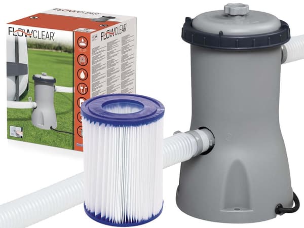 Bestway 58386 3028l/h Poolpump med filter