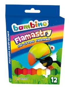 BAMBINO tuscher. 12 farver