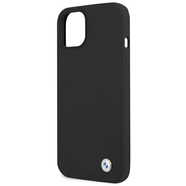 BMW Silikone Signature Logo Etui til iPhone 13 mini, Sort
