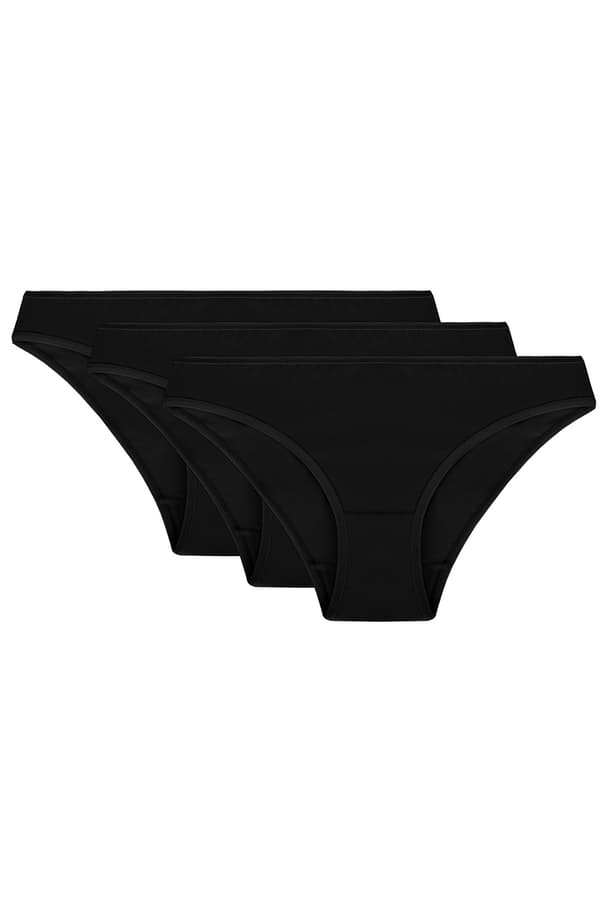 Vivisence 4003 3-pak sorte m-trusser