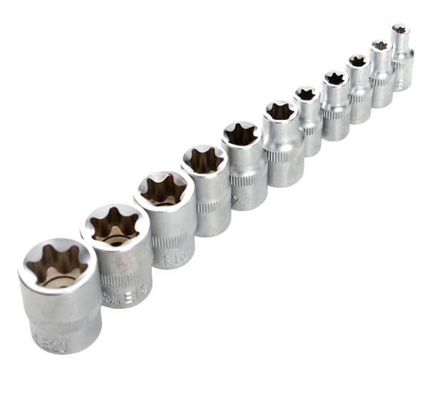 Torx bit- og topnøglesæt, 30 dele, KD10242