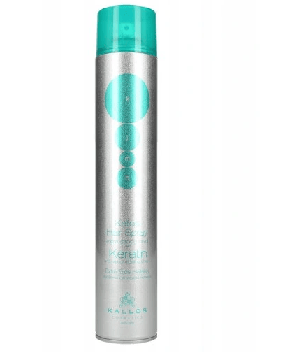 Kallos Keratin Extra Strong Hold -suihke 750 ml