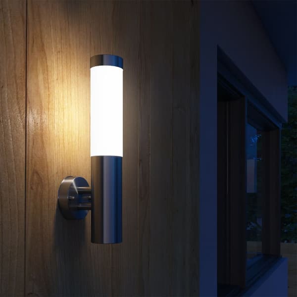 Vandtæt lampe i rustfrit stål