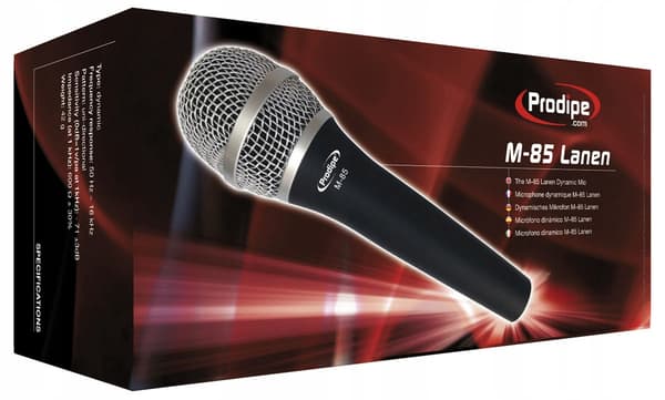 Prodipe M-85 - dynaaminen laulumikrofoni
