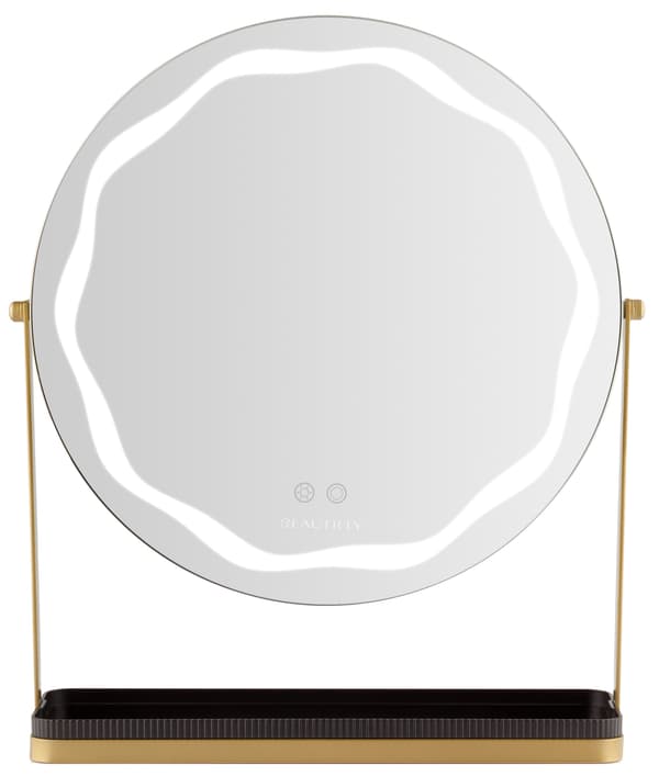 Beautifly Rund LED Sminkspegel