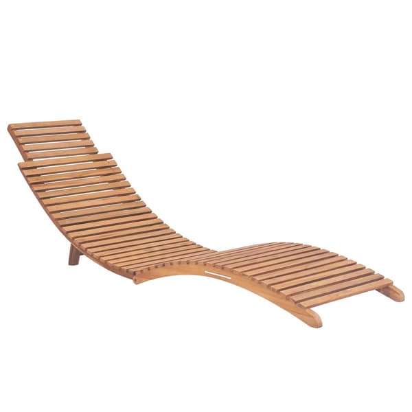 vidaXL Solstolar med dynor, set om 2, massiv teak