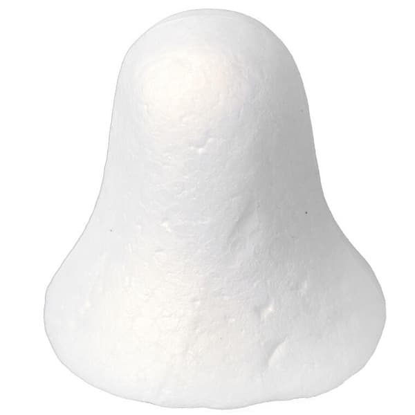 Koriste-esine, 6 kpl polystyreenikelloja, 6 cm
