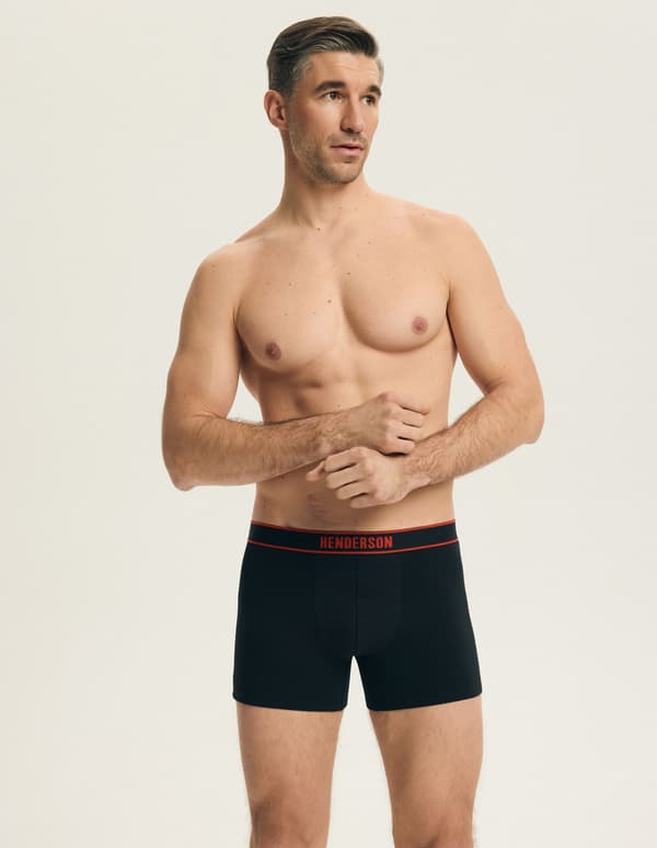 Bee Boxershorts 2-pak Henderson | Sort M