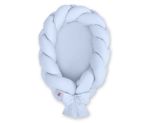 2-in-1 punottu vauvan kotelo - sininen