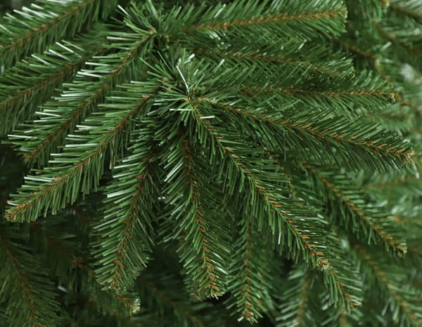 Kunstigt juletræ af kaukasisk gran 220 cm
