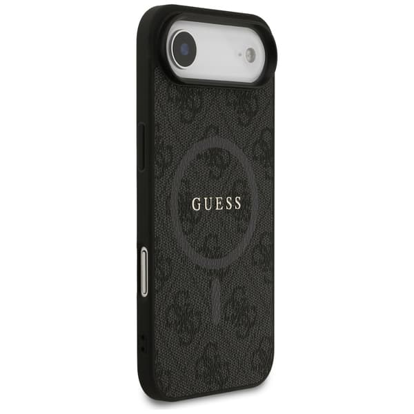 Guess 4G Ring Classic Logo MagSafe-etui til iPhone Air, sort