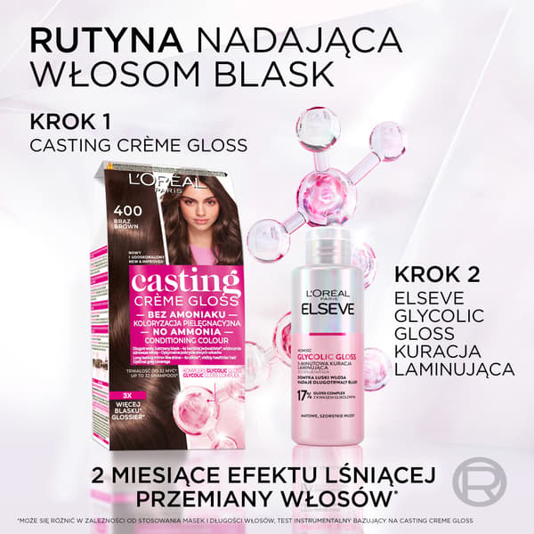 L'ORÉAL CASTING CREME GLOSS Hårfarve - 618 Vanilla Mocha (48ml, 72ml, 60ml)