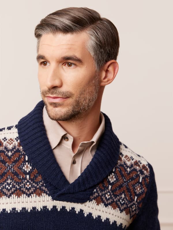 MARINEBLÅ CAMDEN SWEATER M