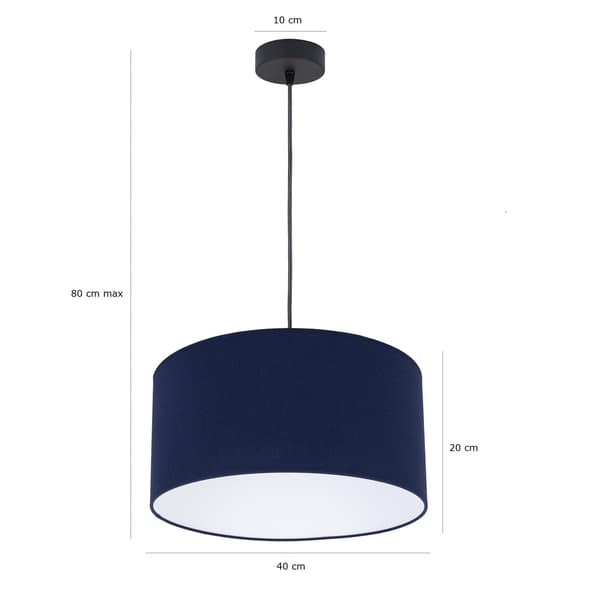 Tornado AD1 lampe, marineblå