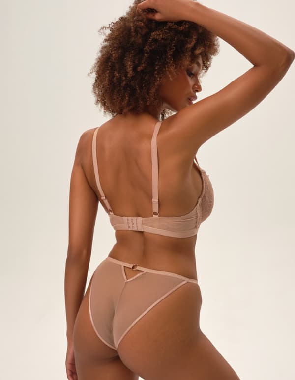 Ombre trusser - sandbeige XL