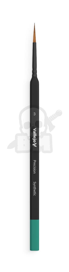 VALL-B03003 Precisionsrund synthborste. BrushTr