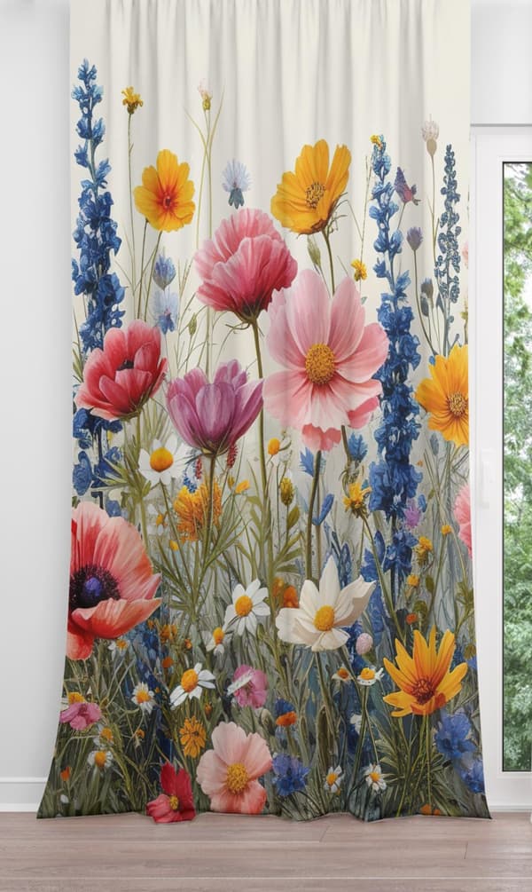 Gardin på tape print 285