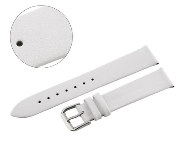 PACIFIC STRAP 16 MM W86 GLAT hvid rem, limet