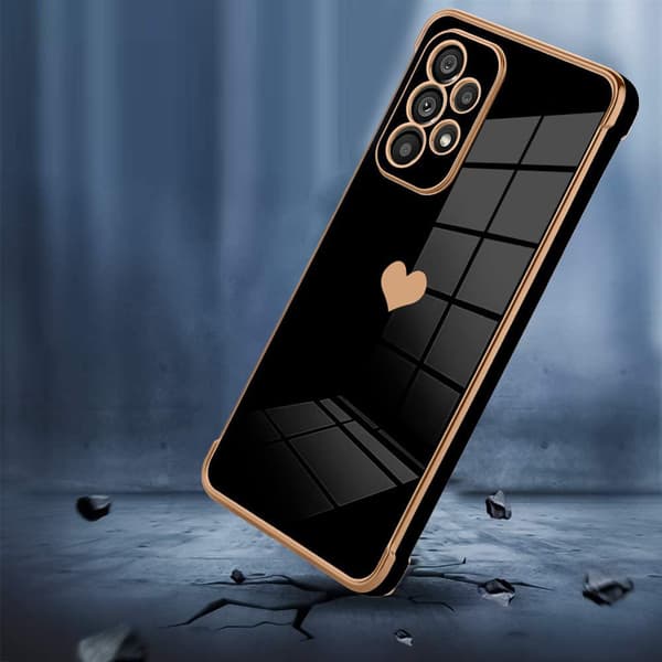 Etui til Samsung Galaxy A33 5G, Electro heart, sort