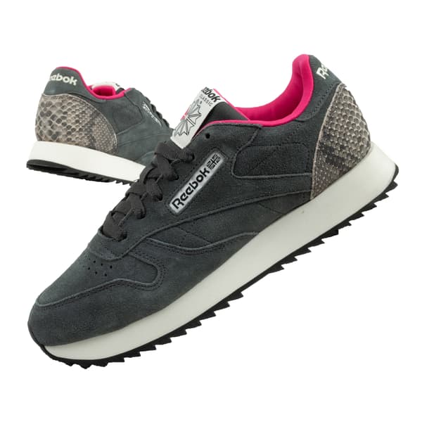 Reebok Classic Läder Mörkgrå/vit [GX5097] storlek 41