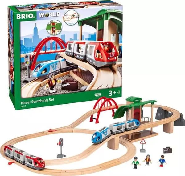 Brio World Suuri matkustajajunasetti