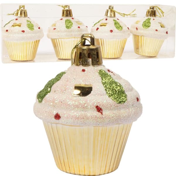 SÆT MED 4 CUPCAKE-KUGLER
