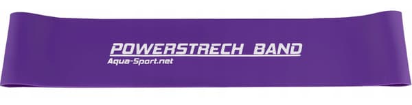 Sæt med 4 mini lyserøde elastikker Powerstretch AQUA-SPORT AS6249
