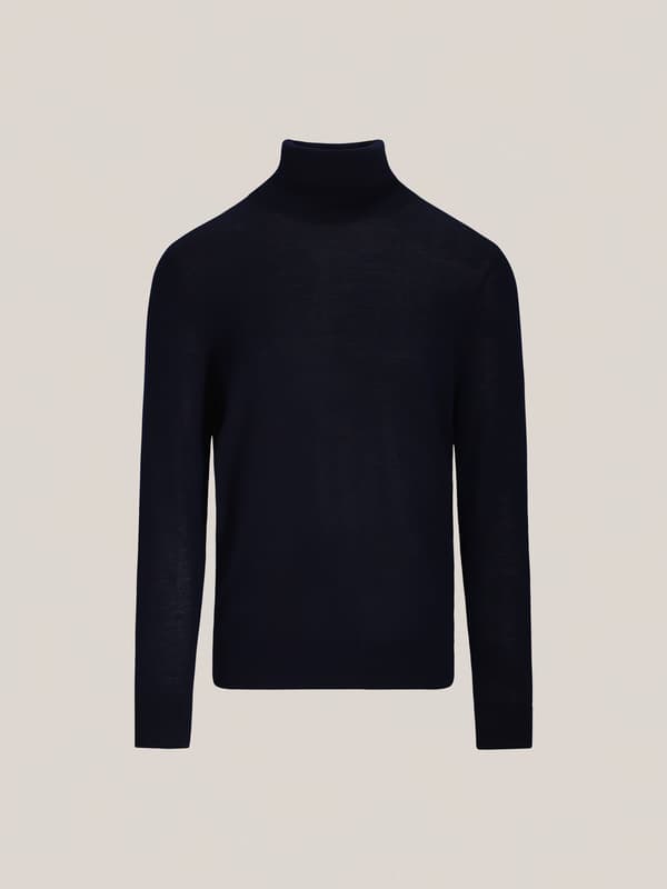 MARINEBLÅ PULLTEKRISE AKRON XL