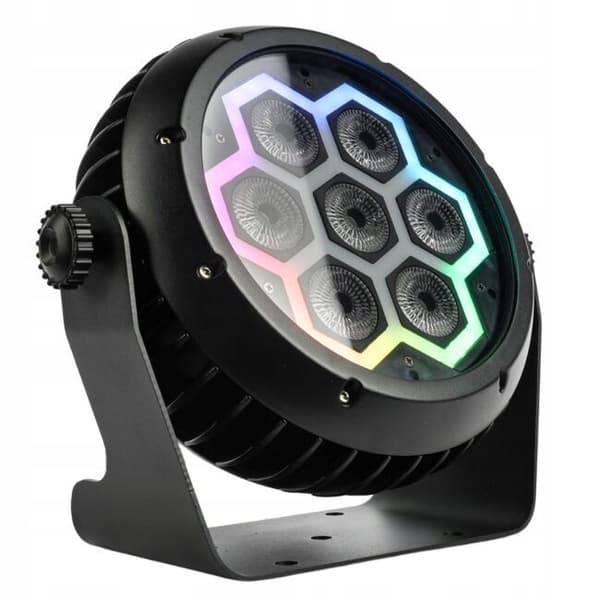 LIGHT4ME ram PAR IP65 7x10W LED rgbw