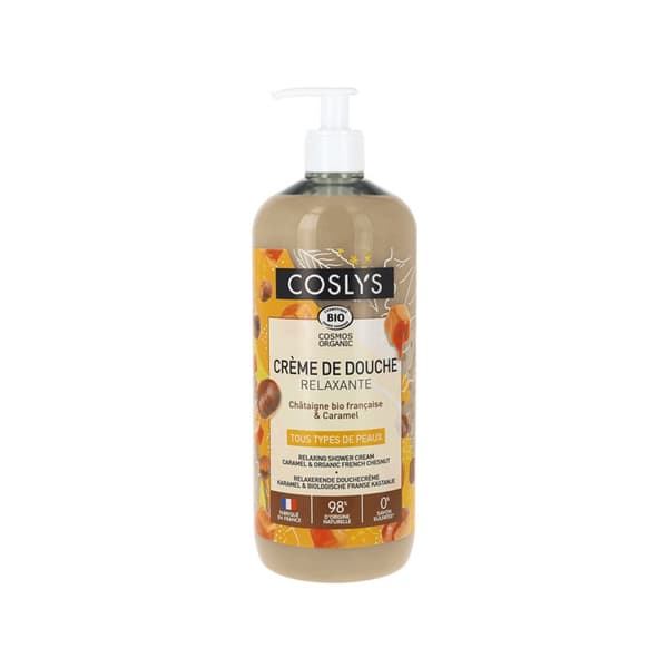 Afslappende showercreme Chestnut and Caramel 1L Coslys