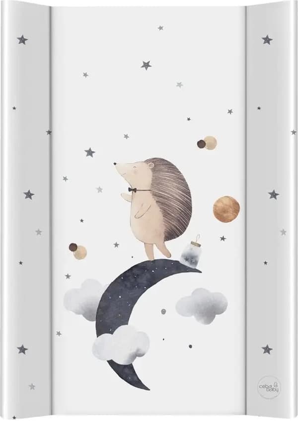 Ceba Baby Basic blødt kontureret puslemåtte Pindsvin Drømmeren 50 x 70 cm