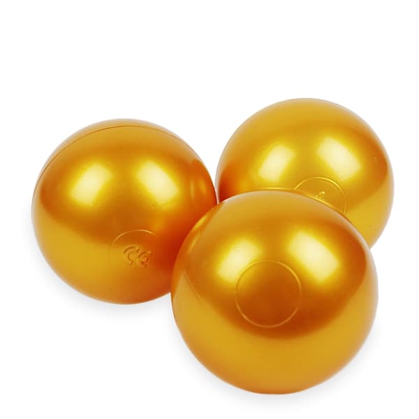 Legetøjskugler ø7cm 400 stk guld