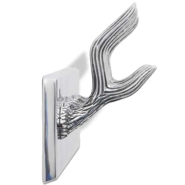 vidaXL bøjler, 4 stk., sølv, aluminium