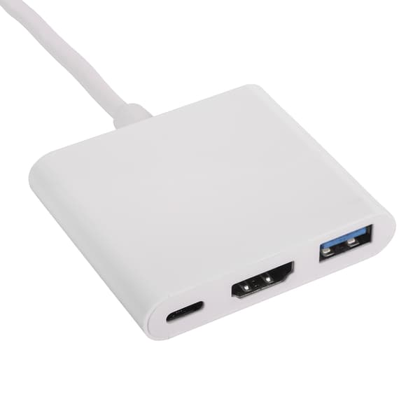 Hub USB C - USB C HDMI USB A 3.0 Akyga AK-AD-57 Splitter til MacBook Pendrive